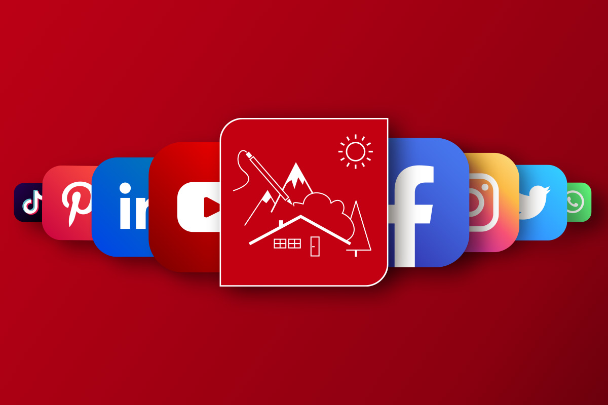 Social Media der Online Marketing Agentur  am Bodensee