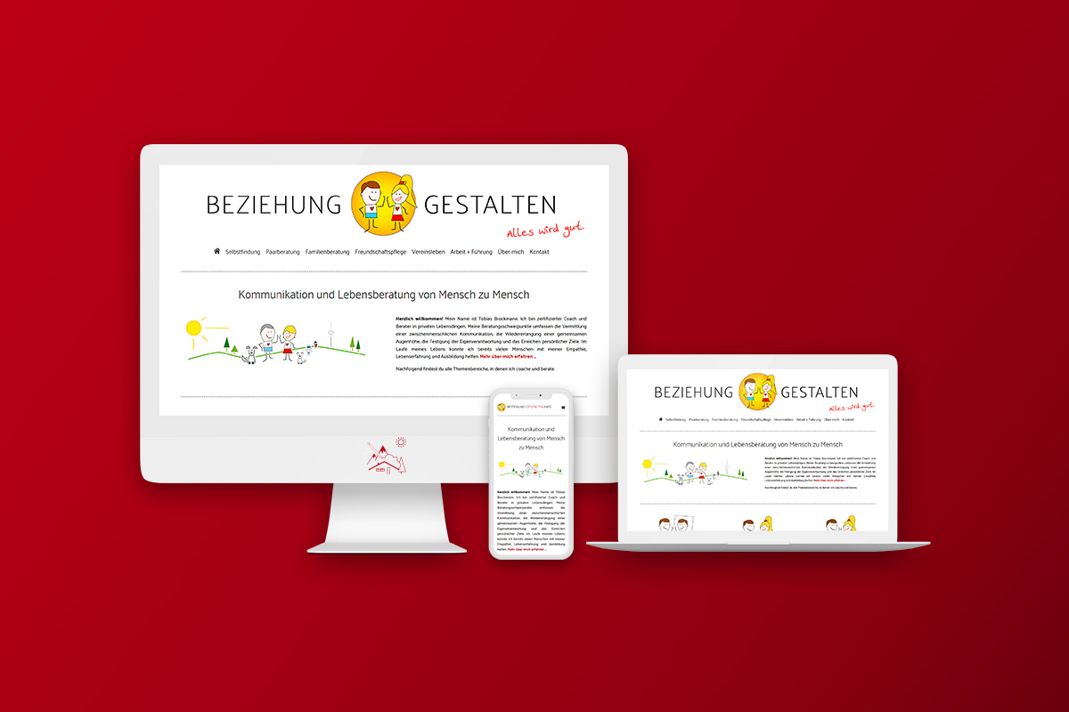 Webdesign der Online Marketing Agentur  am Bodensee